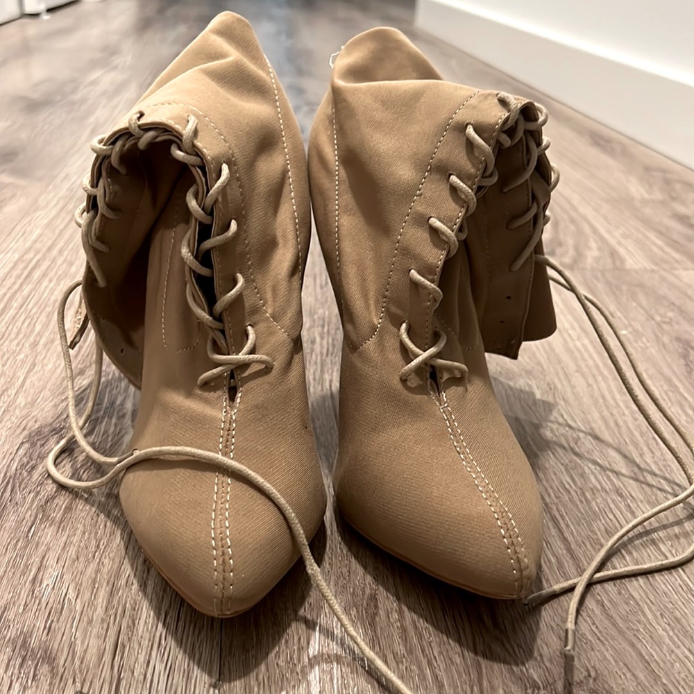 Ankle boots.